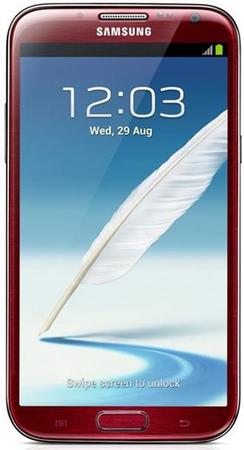 Смартфон Samsung Galaxy Note 2 GT-N7100 Red - Южноуральск